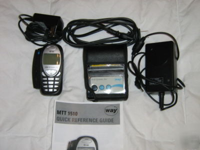 Way systems mtt 1510 wireless credit card machine 