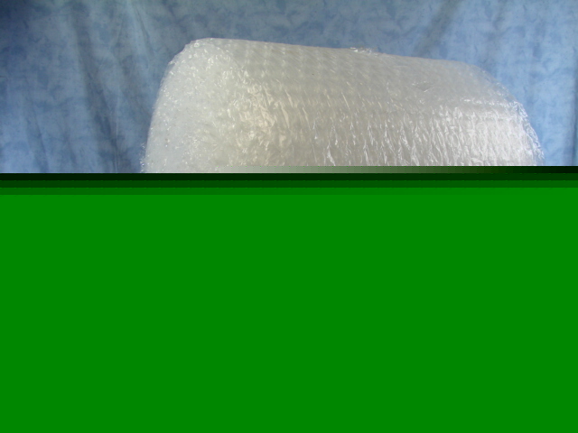Huge roll of bubble wrap clear mint big bubbles 