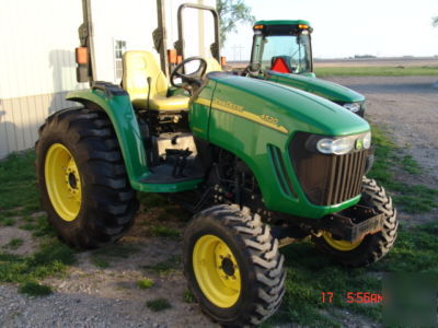John deere 4520 mfwd tractor