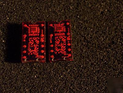 New X2 :TIL311 red hexadecimal display : binary address