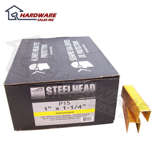 Steelhead galvanized staples 1
