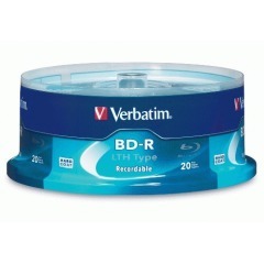 Verbatim 97090 blu-ray 25 gb 2X low to high in-groove r
