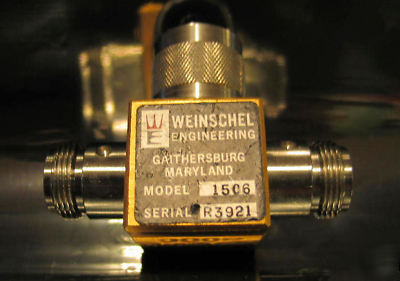 Weinschel aeroflex 1506 power splitter, dc to 10 ghz