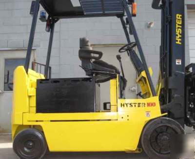 Yr 2001-hyster electric 10000 lb forklift fork lift 