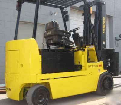 Yr 2001-hyster electric 10000 lb forklift fork lift 