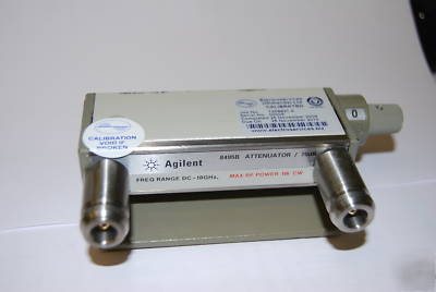 HP8495B manual step attenuator, frequency dc to 18 ghz