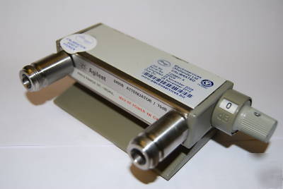HP8495B manual step attenuator, frequency dc to 18 ghz