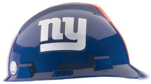 New york giants nfl hard hat msa v-gard new type 1 ny