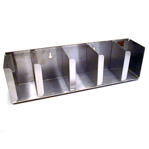 San jamar 5 size lid dispenser stainless steel adjustab