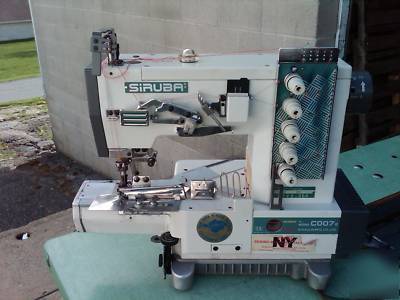 Siruba industrial cylinder coverstitch machine