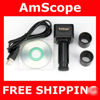 8.0M microscope color digital camera usb 2.0 + software