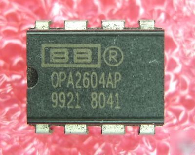 2X OPA2604 OPA2604AP dual operation amplifier genuine