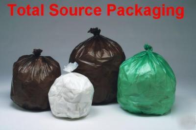 Can liner trash bag 38X 58X 2MIL 60 gallon 100/case