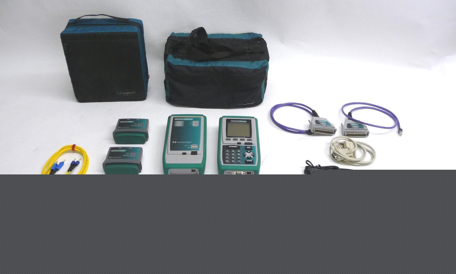 Fluke microtest omniscanner & remote kit fiber tester
