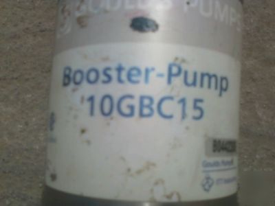 Goulds booster water pump