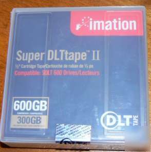 Imation super dlttape ii - 1 x super dlt 300 gb / 600GB