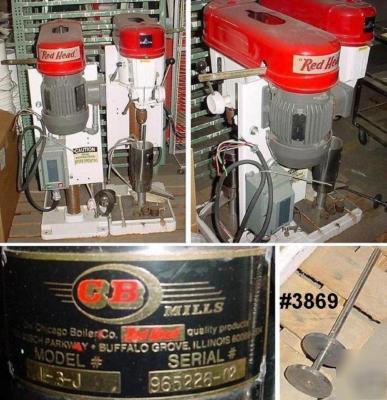 Chicago boiler l-3-j red head sand mill - jkt #3869