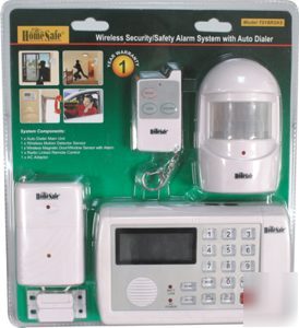 HomesafeÂ® wireless home/business security system 