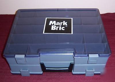 Huge lot mark bric clothing/hanger size markers & case