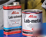 Lab metal 48 oz & 16 oz. lab solvent