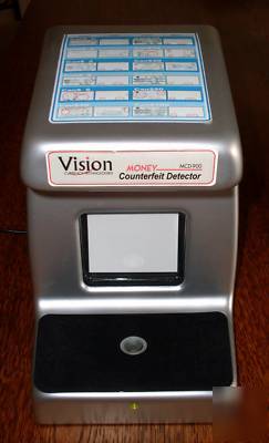 Vision currency tech money counterfeit detector mcd-900