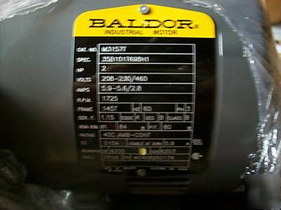 New baldor industrail electric motor cat.no. M3157T
