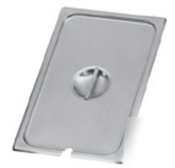 New slotted steam table pan cover - 2/3 size