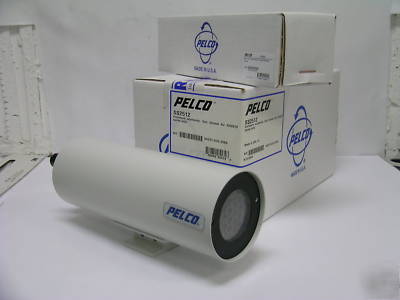 Pelco G2512-0KGV3AK color camera housing h/b lens