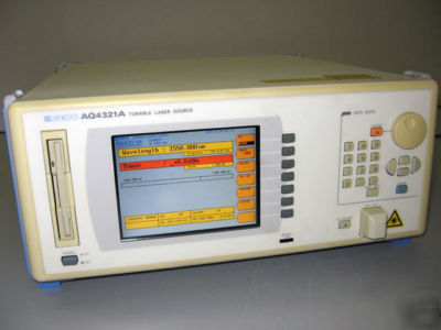 Ando AQ4321A tunable laser source +10 dbm ~ 81640A