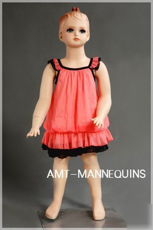 Children doll amt-mannequins baby girl manikin- cat
