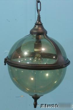 Hanging globe pendant light, 21