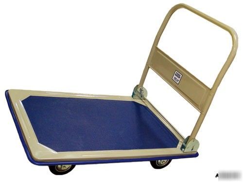 New folding hand platform cart truck dolly 350 lb 18X28 