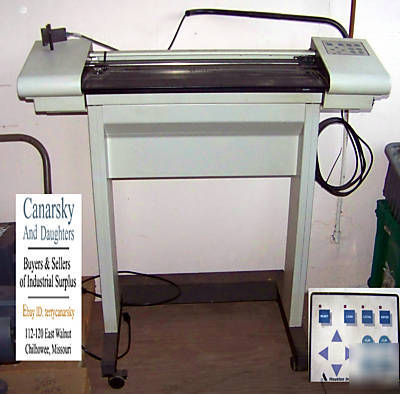 Used houston instruments dmp-60 series pen plotter