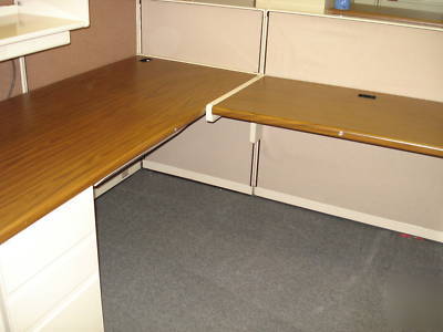 ***lot of 5 cubicles by steelcase 9000 6FTX6FT***