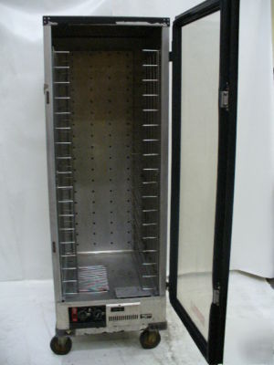 Used metro glass door heating/ holding cabinet C75-C4N