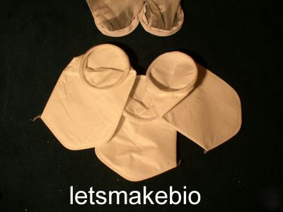 3-25 micron polypropylene only filter bag biodiesel wvo
