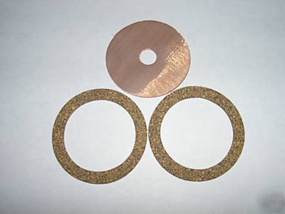 Fuel filter bowl gasket & screen set 2 1/8 