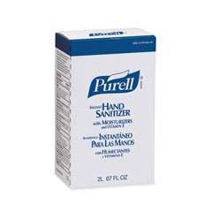 Gojo purell hand sanitizer refill 2000 ml 4CT clear