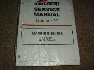 Mercruiser #27 v-8 diesel D7.3L service manual