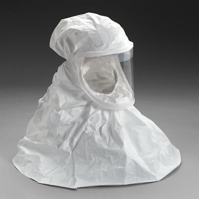 3M respirators be-10 hood head cover tychem large