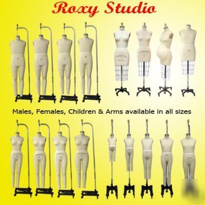 Catalog of pro working dress form mannequin manikin