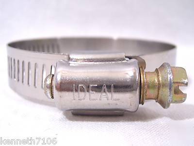 Ideal 5728 stainless steel hose clamps 1-1/4