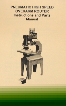 Jet/asian overarm router por-22 operator part manual