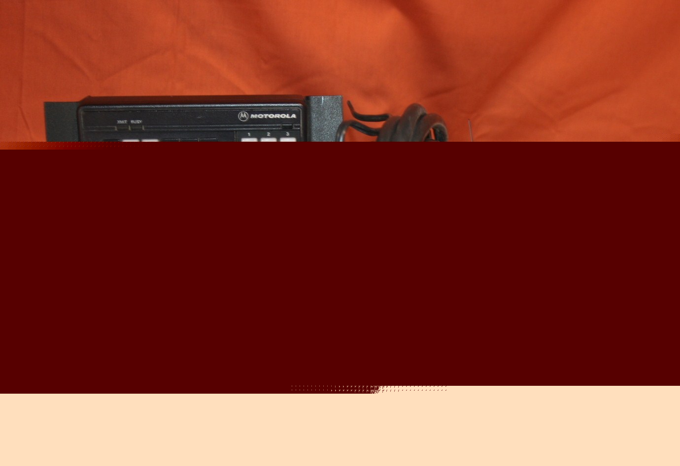 Motorola spectra mobile radio set TA9GX+078W vhf 100W z