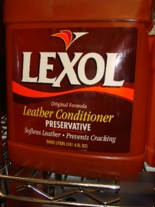 New lexol 1-3 liter leather conditioner preservative 