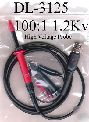 Oscilloscope probe dl-3125 1.2 kv high voltage kit