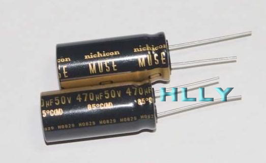 New 10PCS nichicon muse kz audio capacitor 470UF 50V 