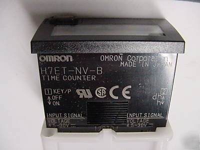 Omron H7ET-nv-b submin, self-powered time counter