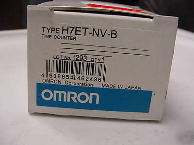Omron H7ET-nv-b submin, self-powered time counter