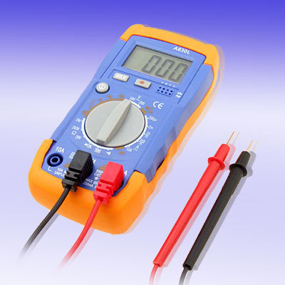 3 1/2 bits digital multimeter ac dc voltage voltmeter